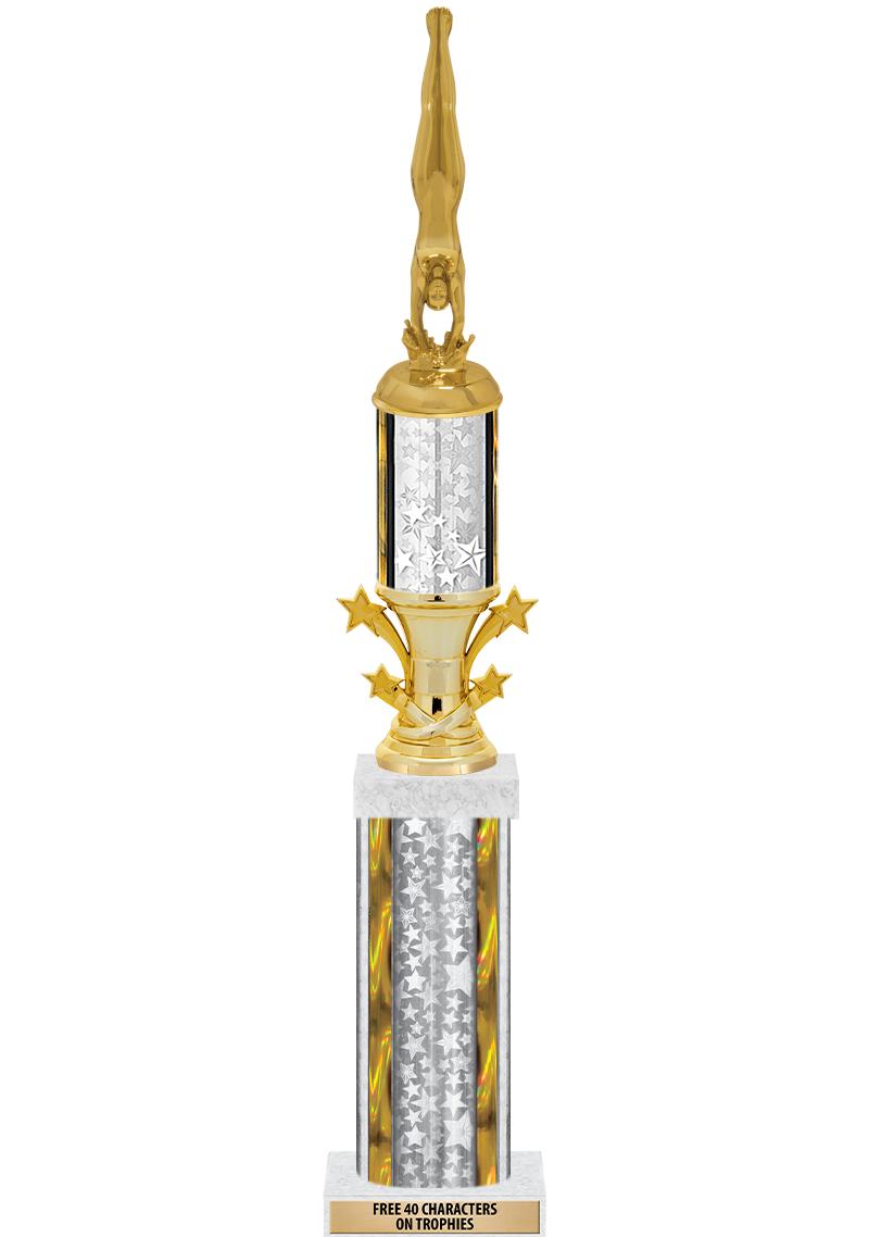 20"SLV/G-STRS-STARBL DX ROCKT