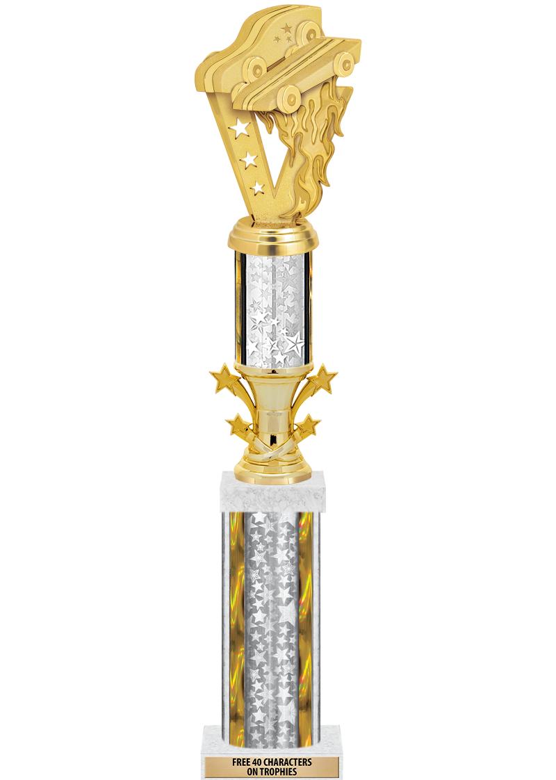 20"SLV/G-STRS-STARBL DX ROCKT