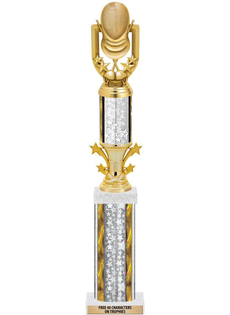 20"SLV/G-STRS-STARBL DX ROCKT