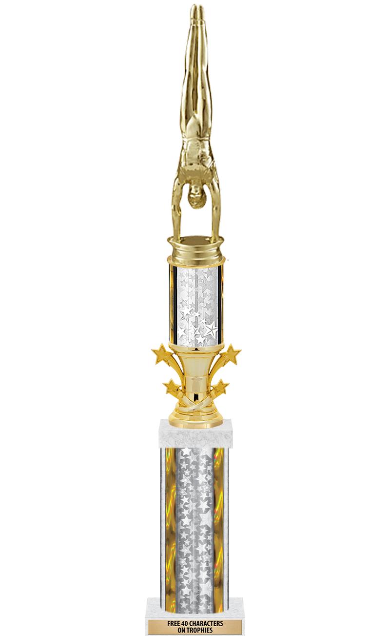 20"SLV/G-STRS-STARBL DX ROCKT