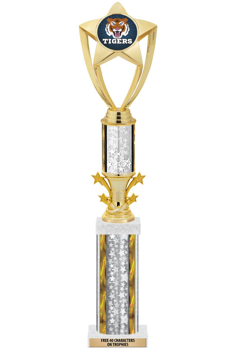 20"SLV/G-STRS-STARBL DX ROCKT