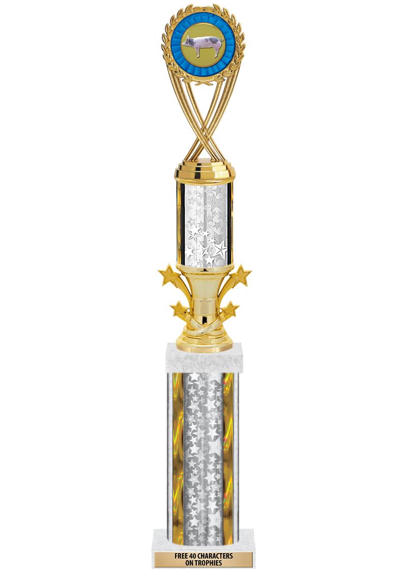 20"SLV/G-STRS-STARBL DX ROCKT