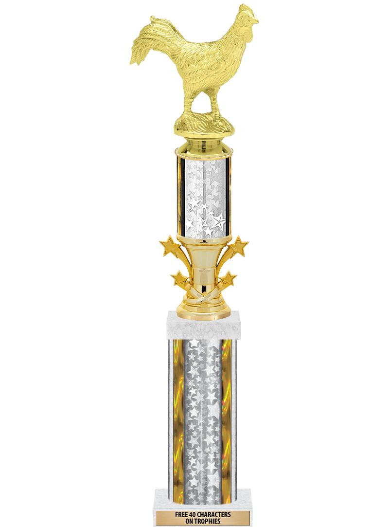 20"SLV/G-STRS-STARBL DX ROCKT