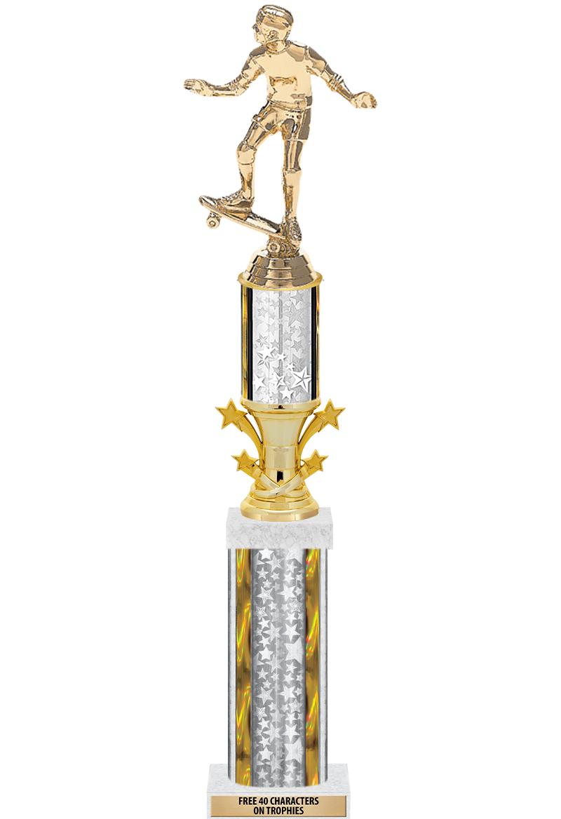 20"SLV/G-STRS-STARBL DX ROCKT