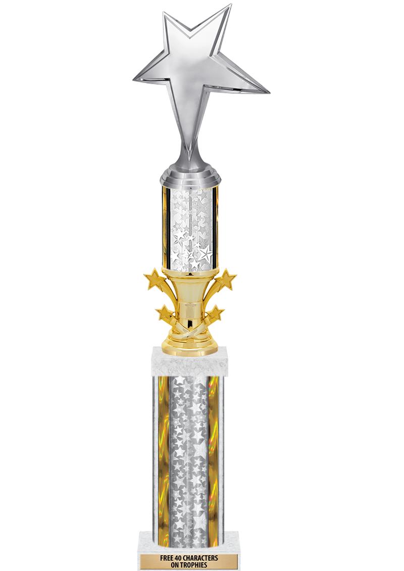 20"SLV/G-STRS-STARBL DX ROCKT