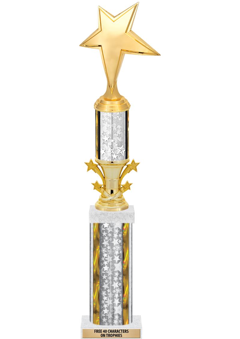 20"SLV/G-STRS-STARBL DX ROCKT