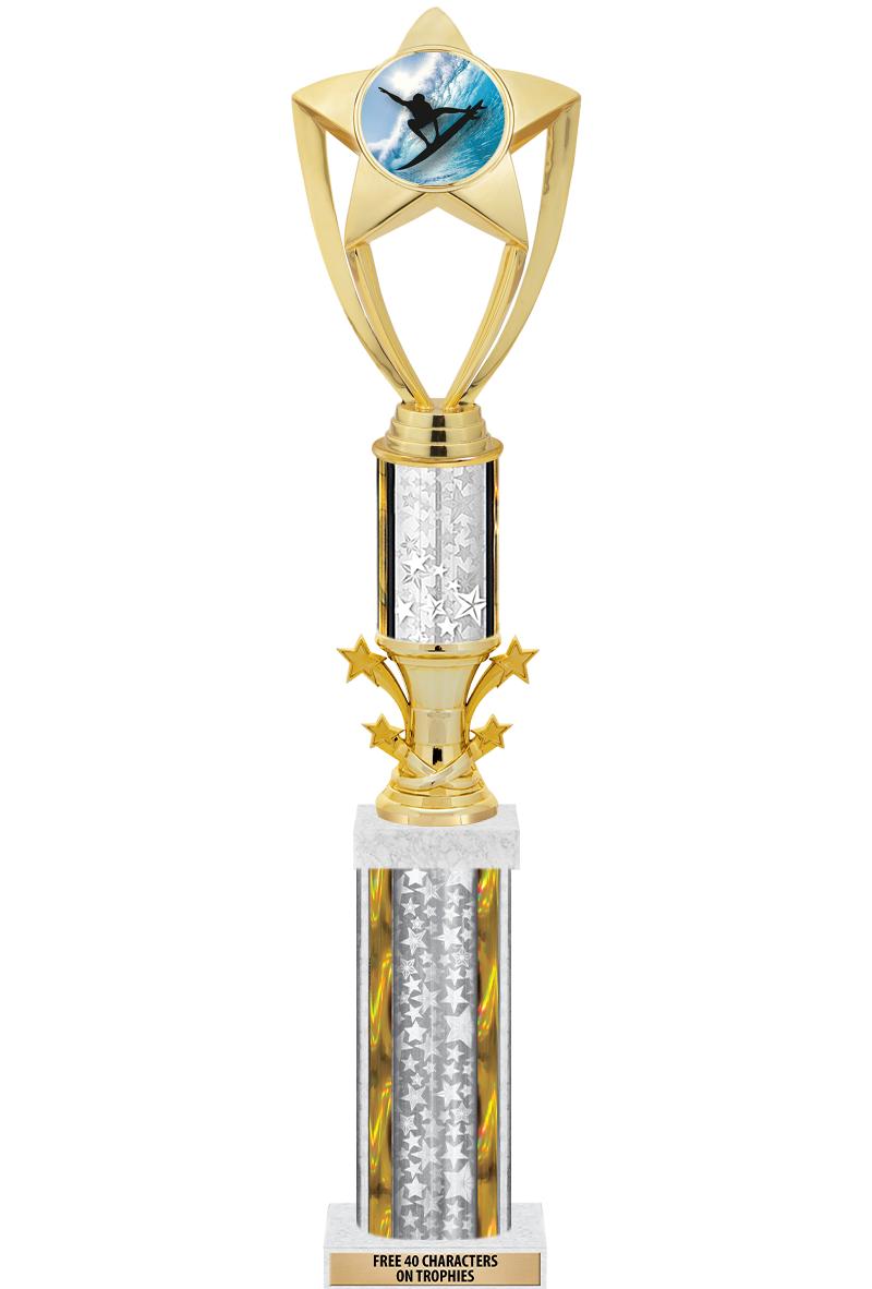 20"SLV/G-STRS-STARBL DX ROCKT