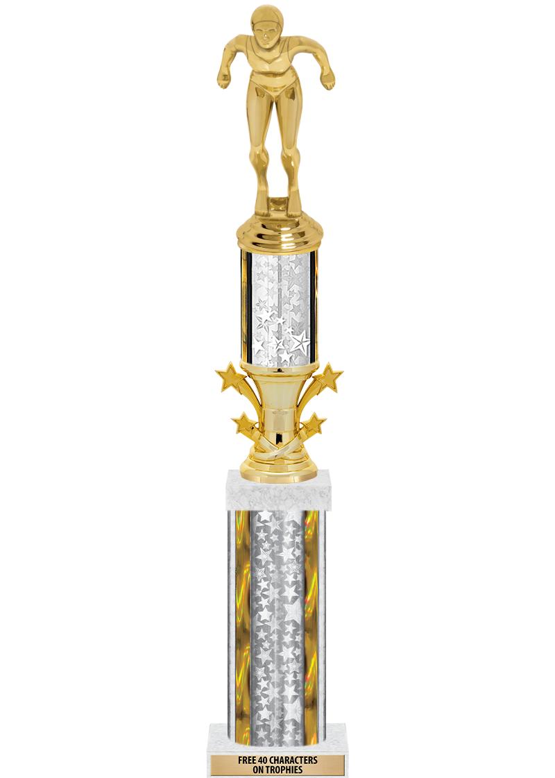 20"SLV/G-STRS-STARBL DX ROCKT