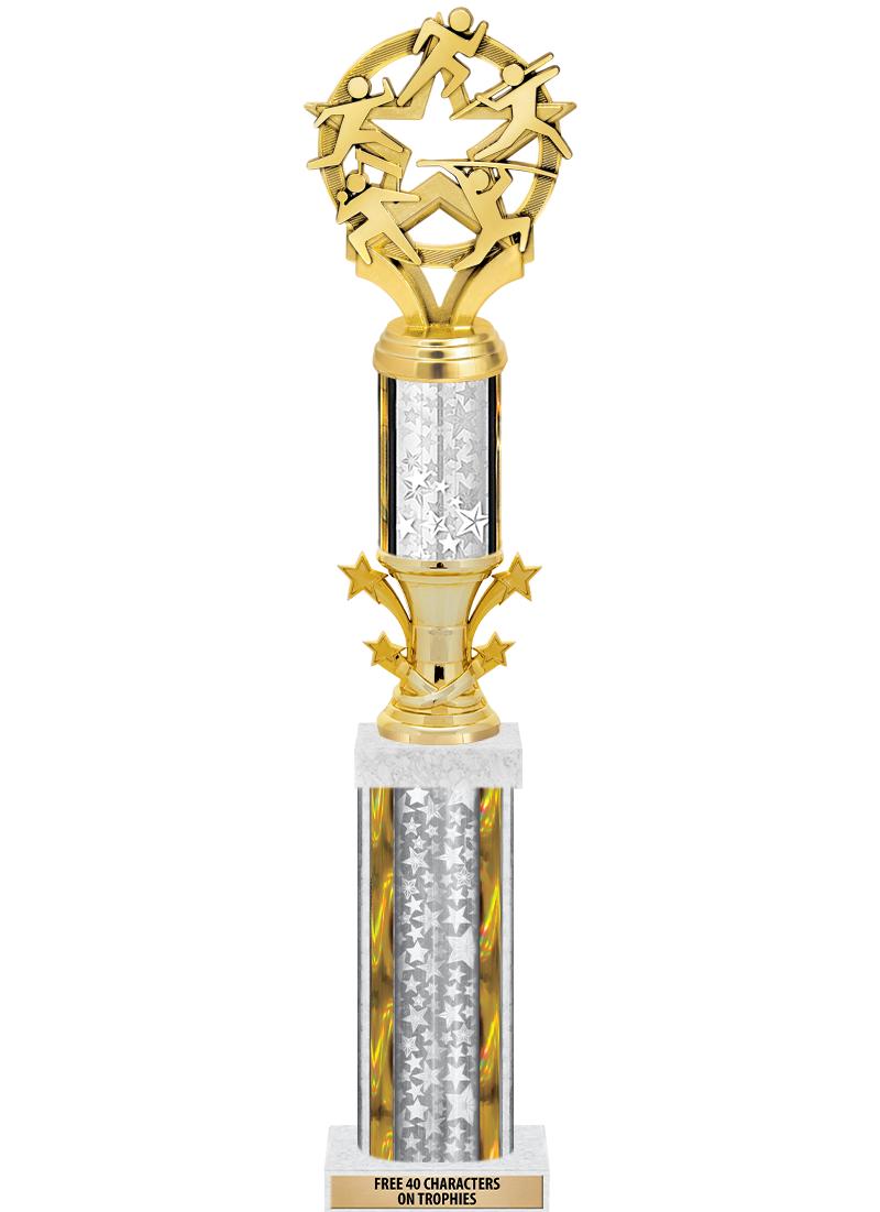 20"SLV/G-STRS-STARBL DX ROCKT