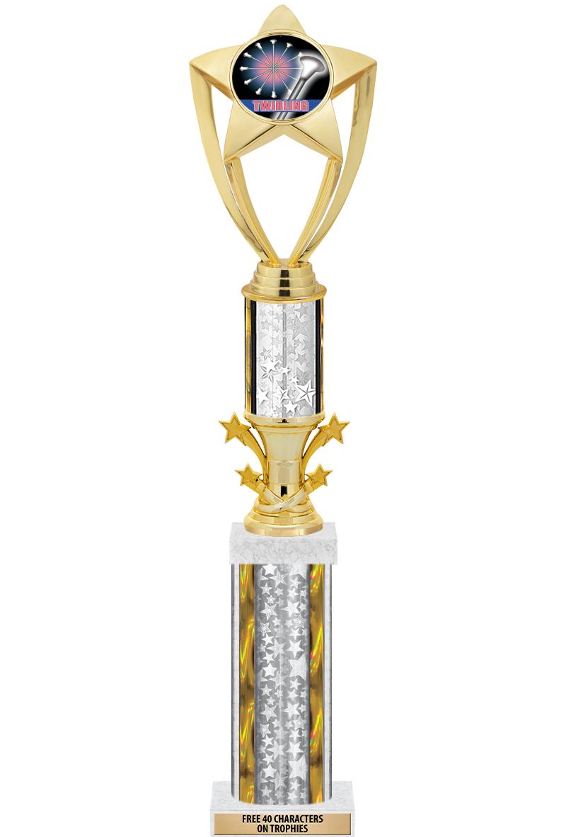 20"SLV/G-STRS-STARBL DX ROCKT