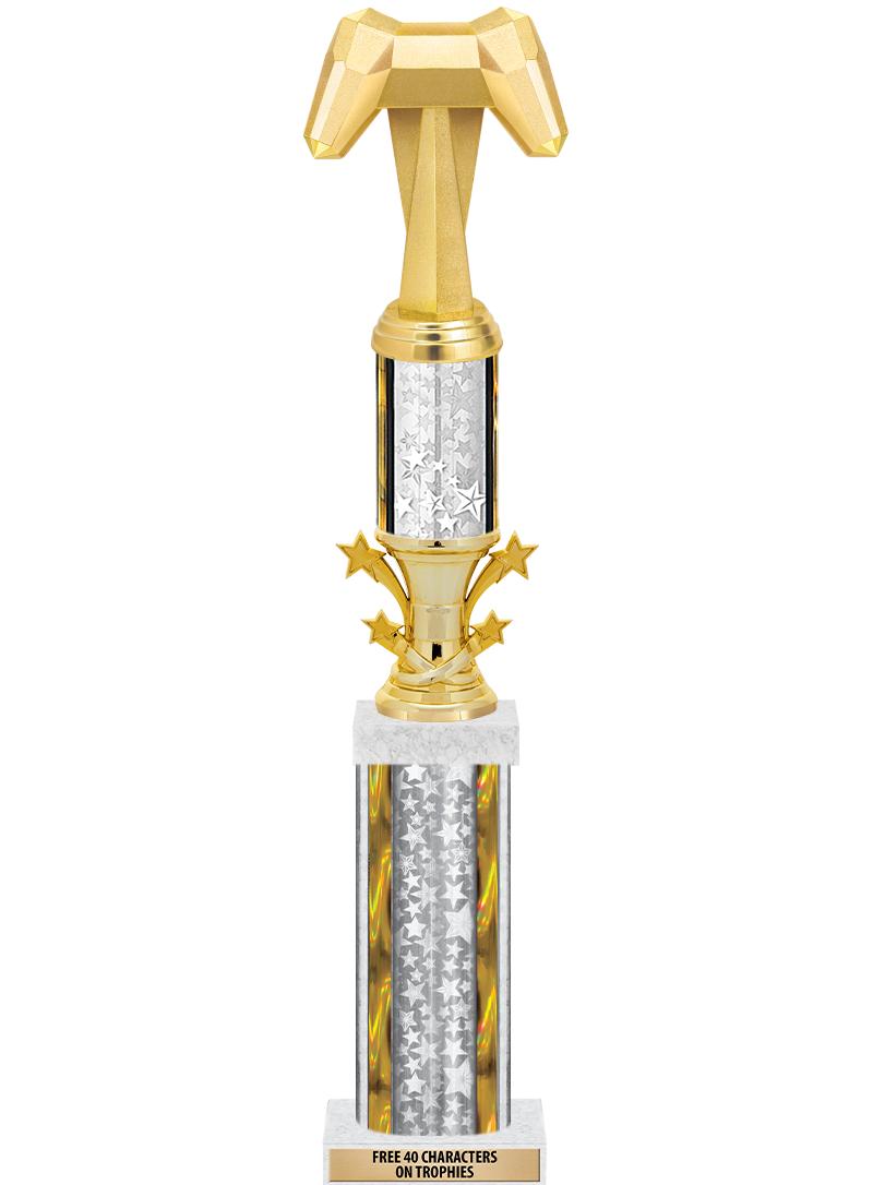 20"SLV/G-STRS-STARBL DX ROCKT