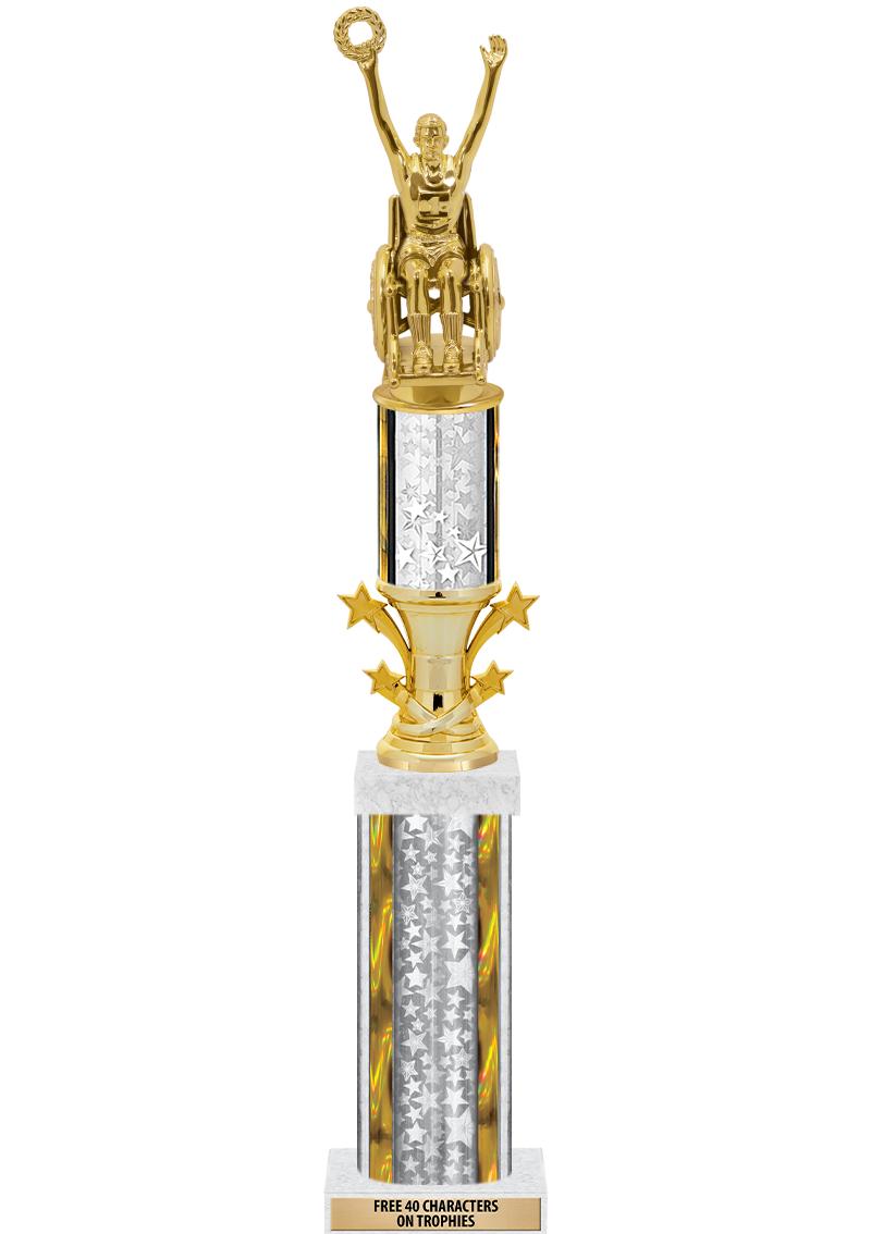 20"SLV/G-STRS-STARBL DX ROCKT