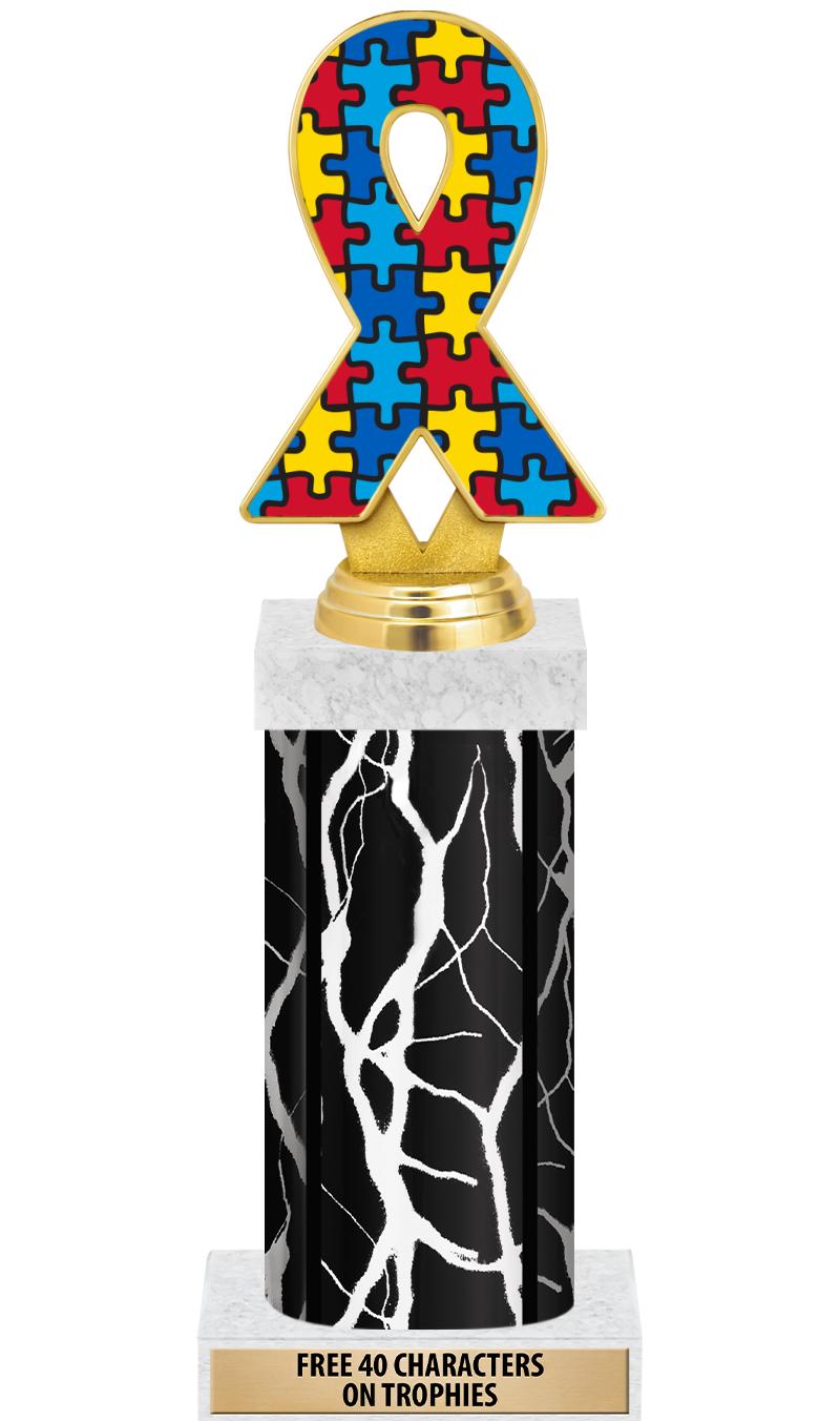 14" BLACKLIGHTNG-GD FIG/SQUARE