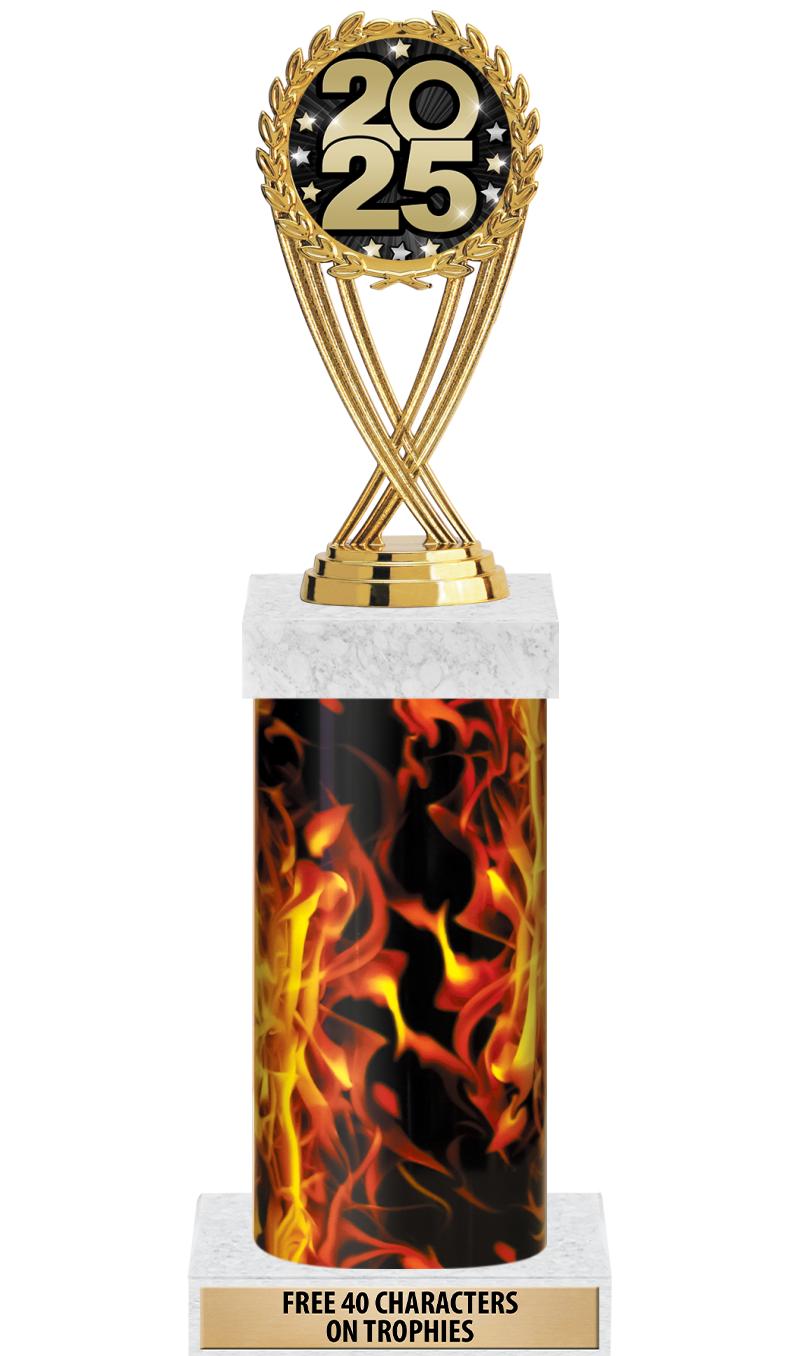 14" INFERNO-GD FIG/SQUARE