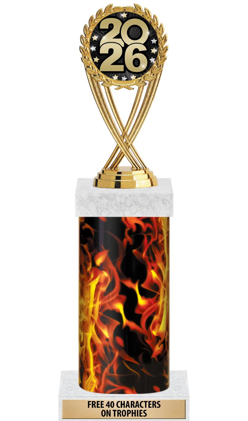 14" INFERNO-GD FIG/SQUARE