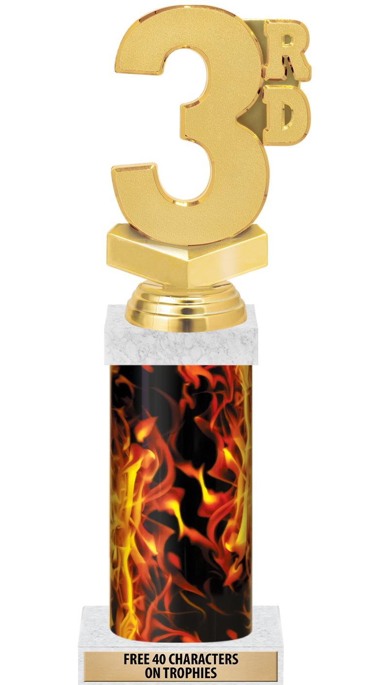 14" INFERNO-GD FIG/SQUARE