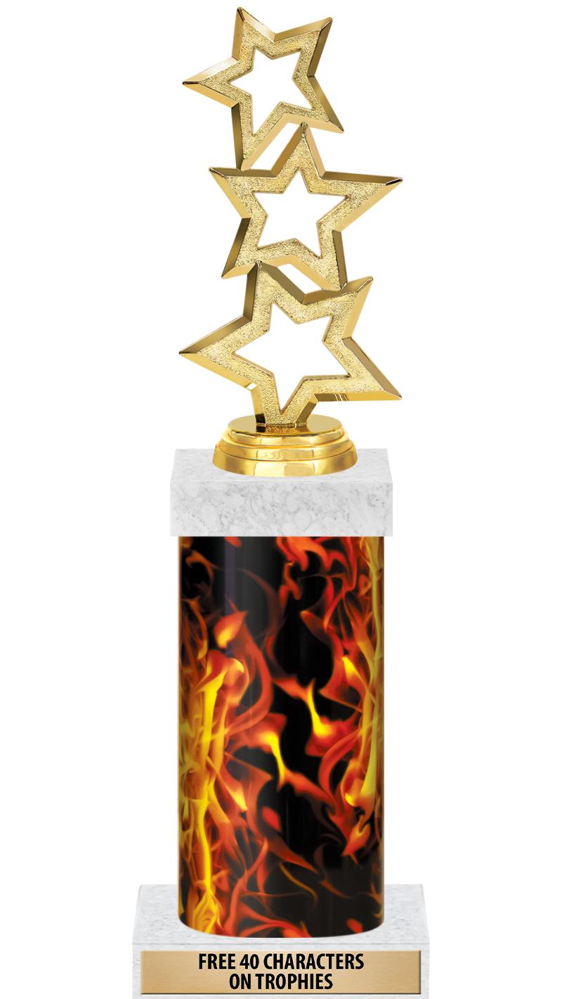 14" INFERNO-GD FIG/SQUARE