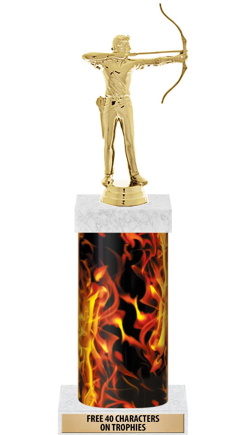 14" INFERNO-GD FIG/SQUARE