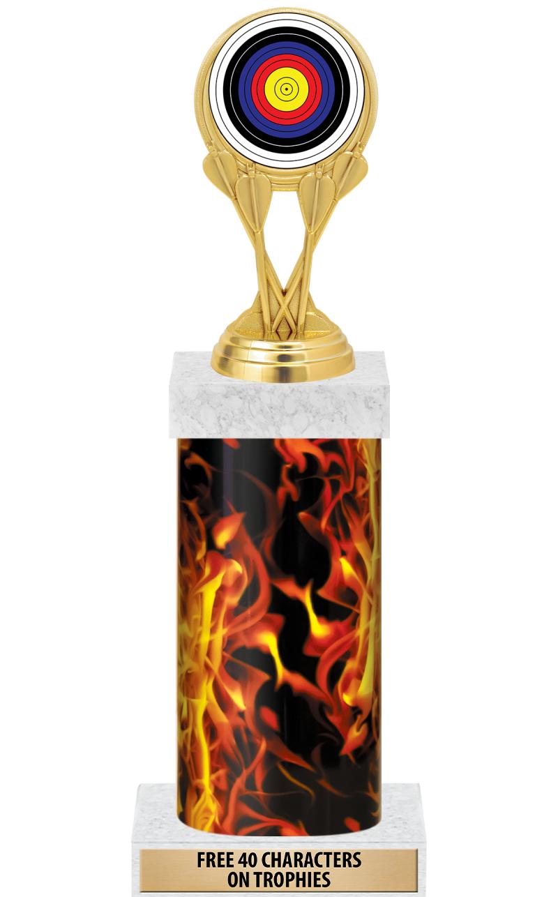 14" INFERNO-GD FIG/SQUARE