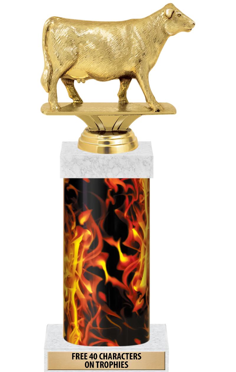 14" INFERNO-GD FIG/SQUARE