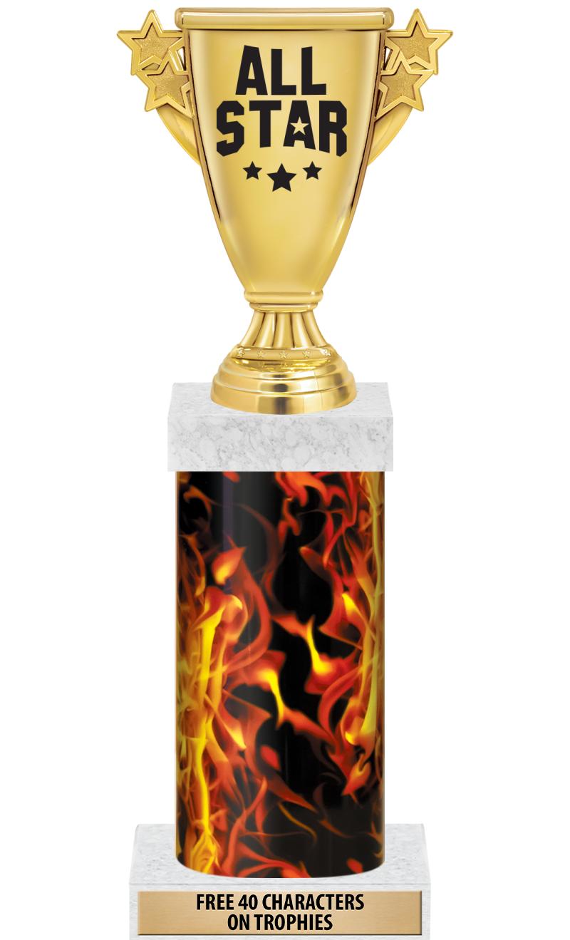 14" INFERNO-GD FIG/SQUARE