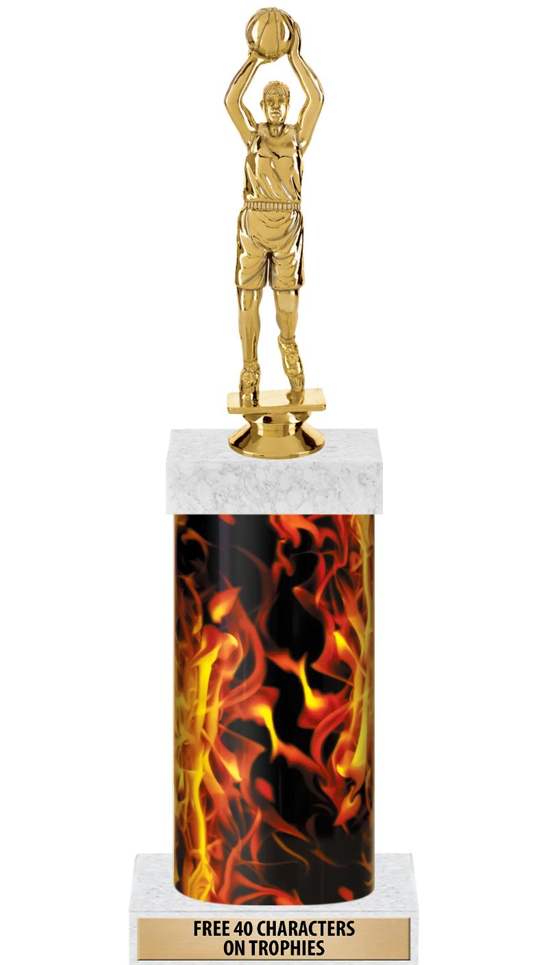 14" INFERNO-GD FIG/SQUARE