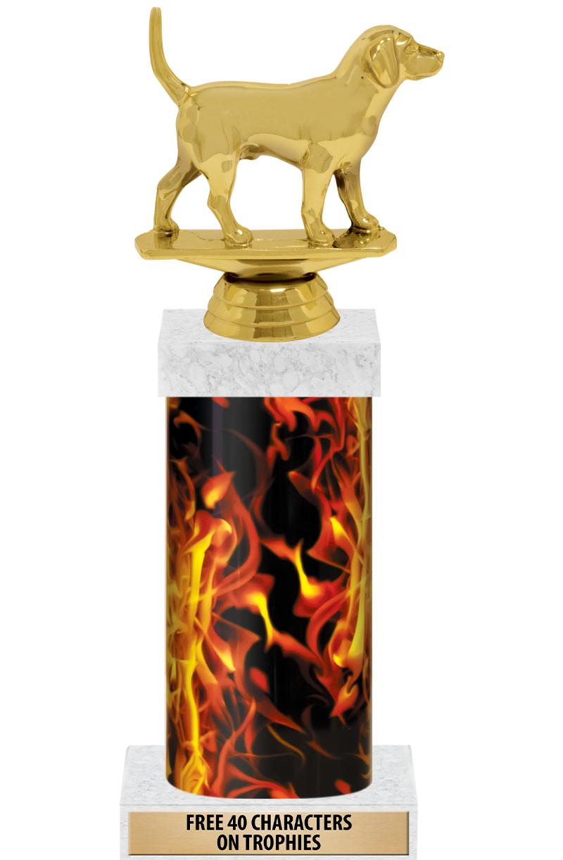 14" INFERNO-GD FIG/SQUARE