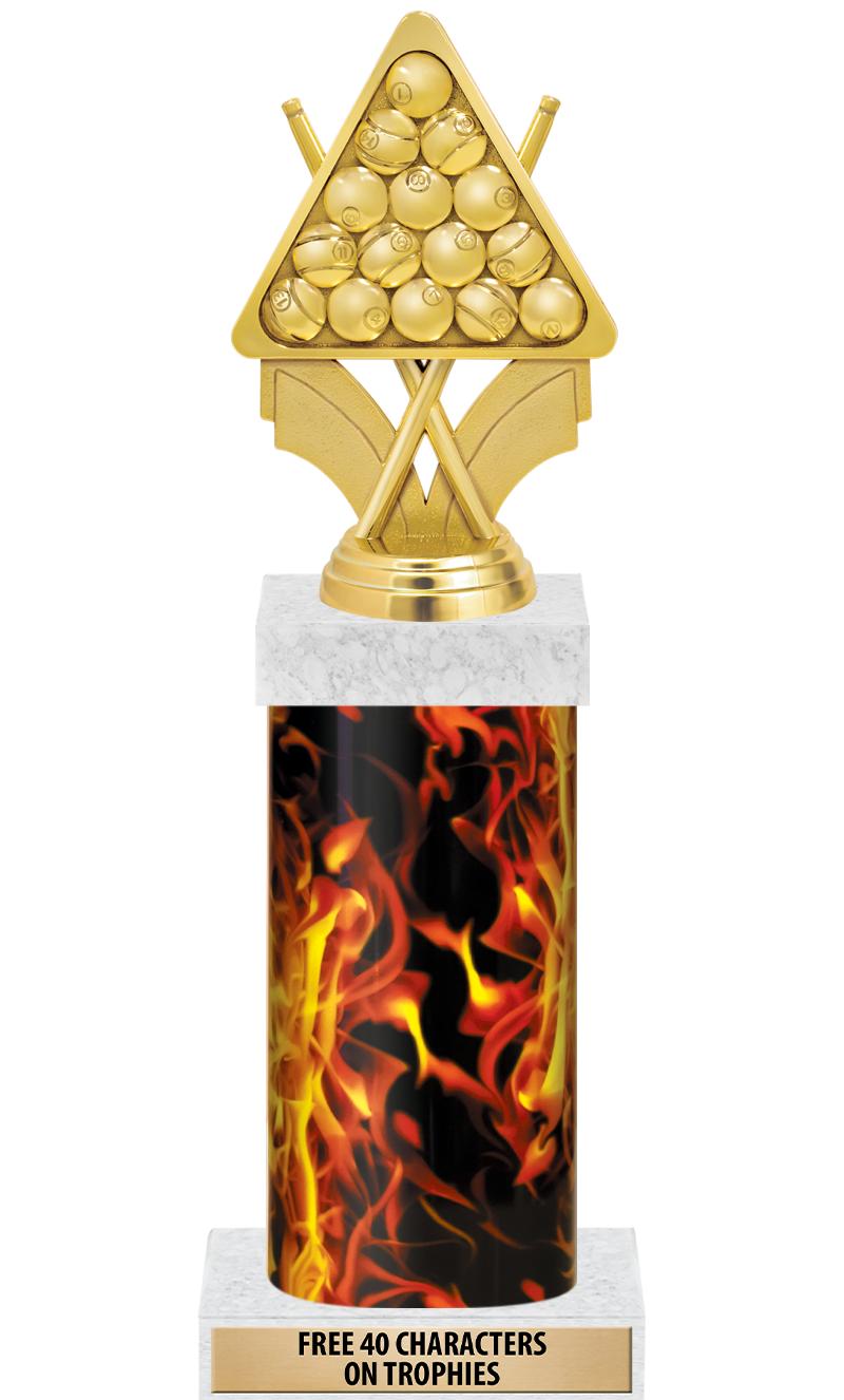 14" INFERNO-GD FIG/SQUARE