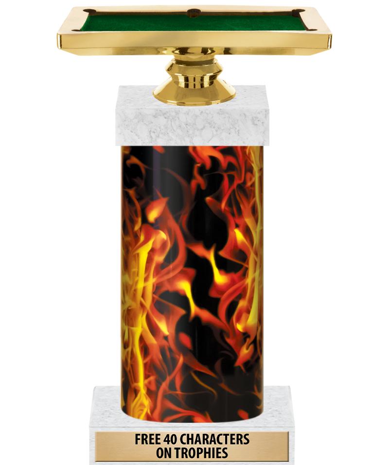 14" INFERNO-GD FIG/SQUARE