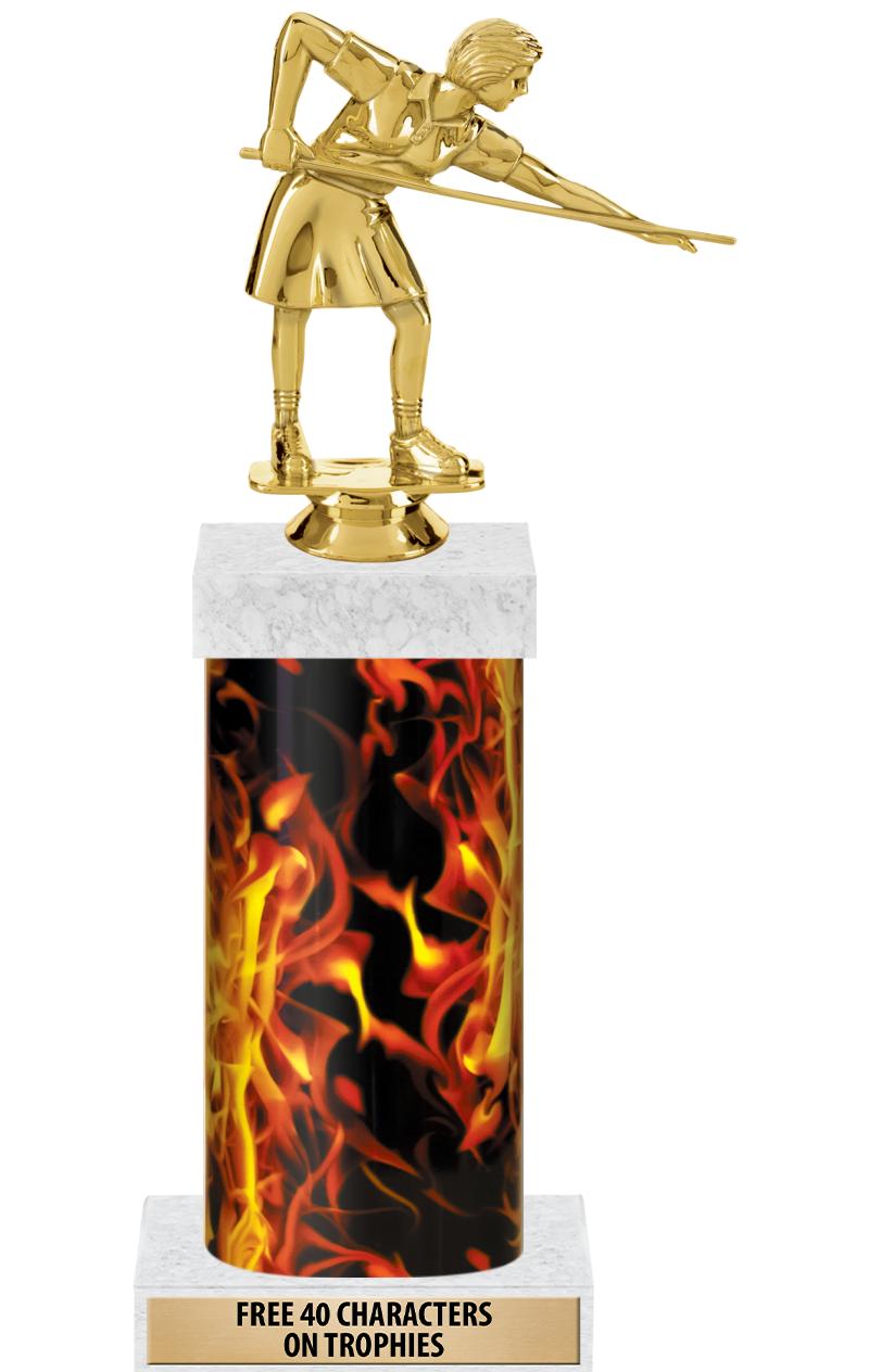 14" INFERNO-GD FIG/SQUARE