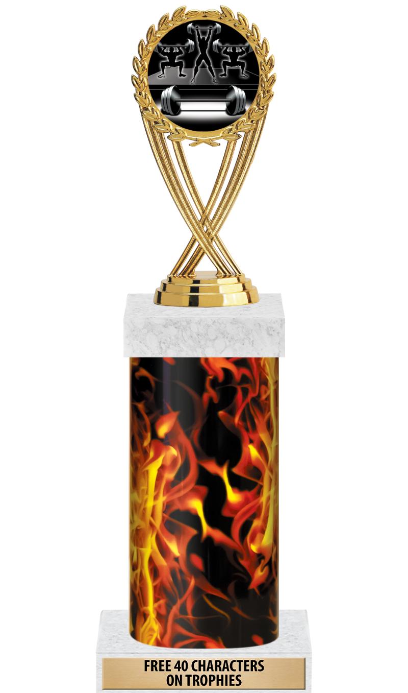14" INFERNO-GD FIG/SQUARE