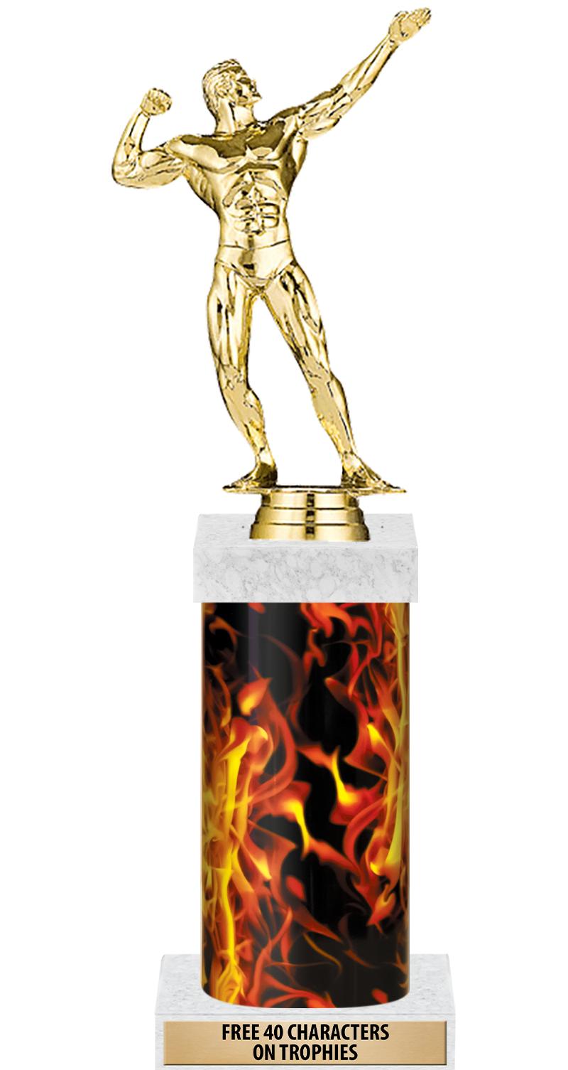 14" INFERNO-GD FIG/SQUARE