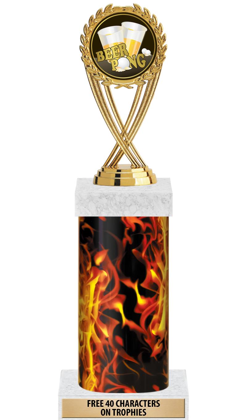 14" INFERNO-GD FIG/SQUARE