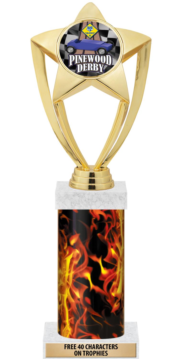 14" INFERNO-GD FIG/SQUARE