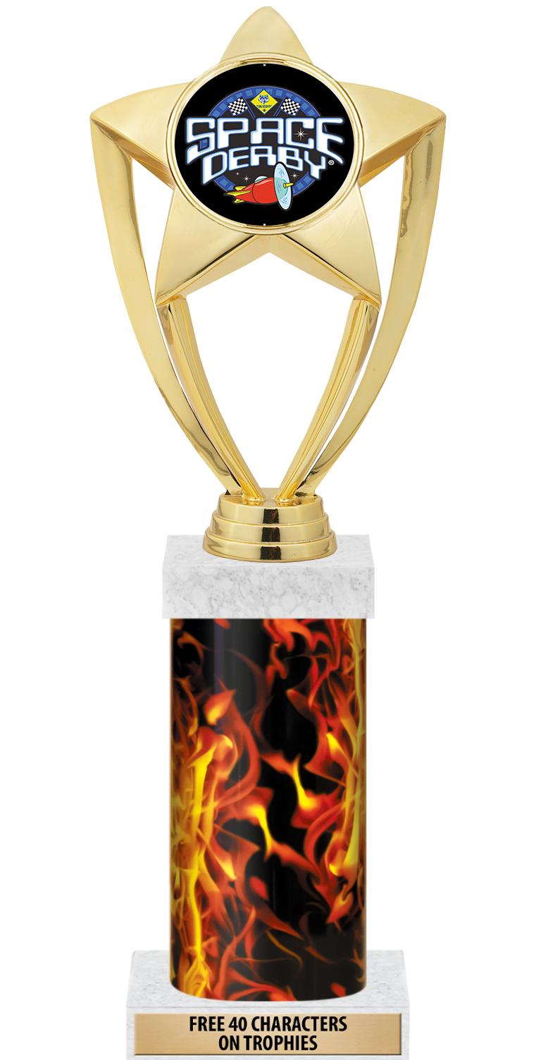 14" INFERNO-GD FIG/SQUARE