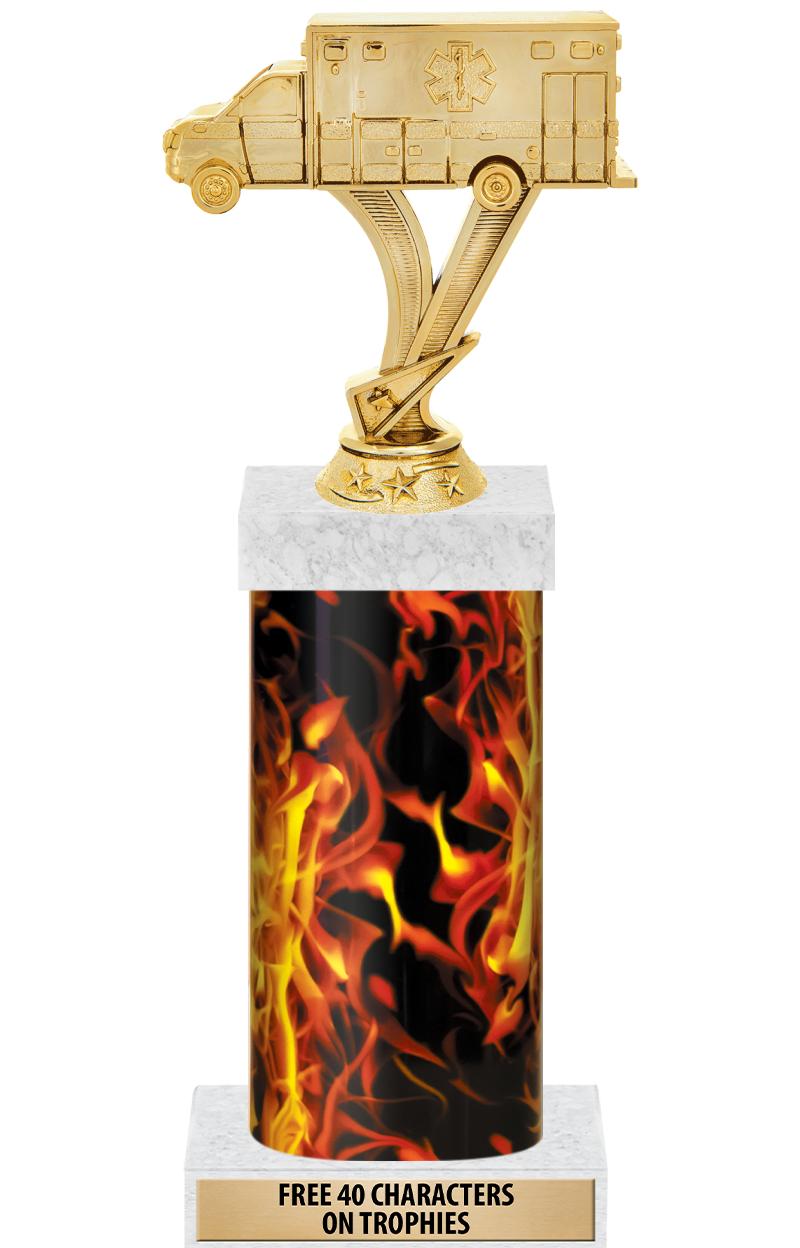 14" INFERNO-GD FIG/SQUARE