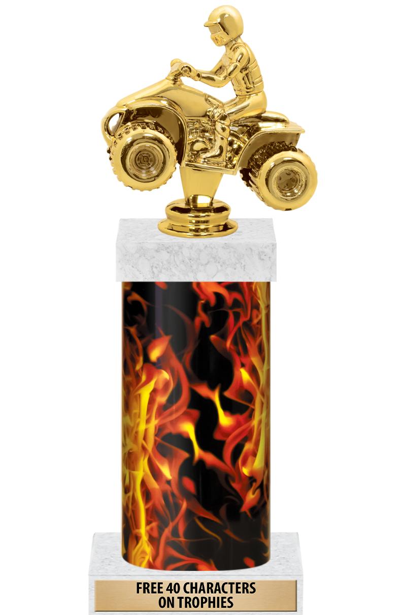 14" INFERNO-GD FIG/SQUARE