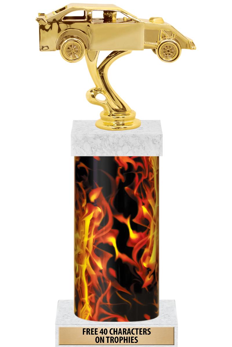 14" INFERNO-GD FIG/SQUARE