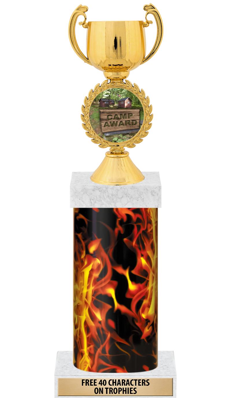 14" INFERNO-GD FIG/SQUARE