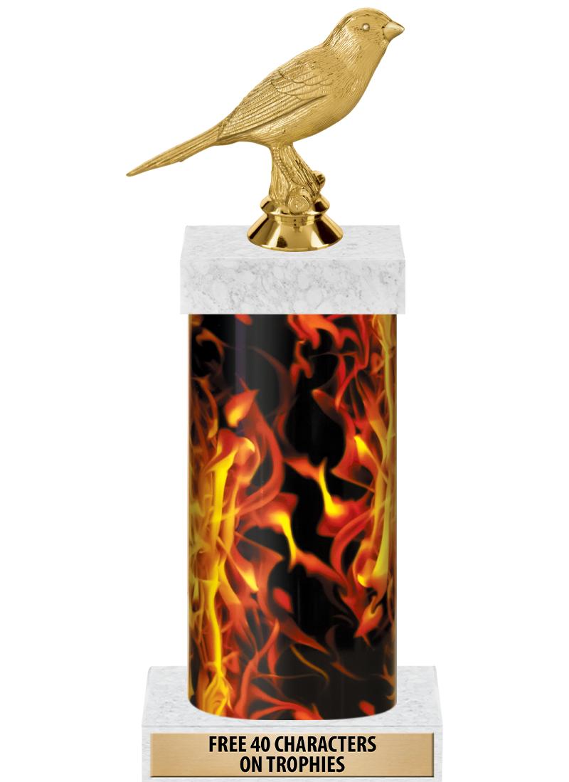 14" INFERNO-GD FIG/SQUARE