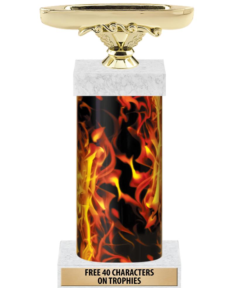 14" INFERNO-GD FIG/SQUARE