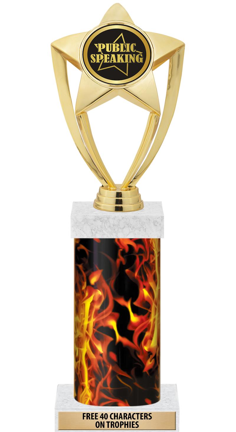 14" INFERNO-GD FIG/SQUARE