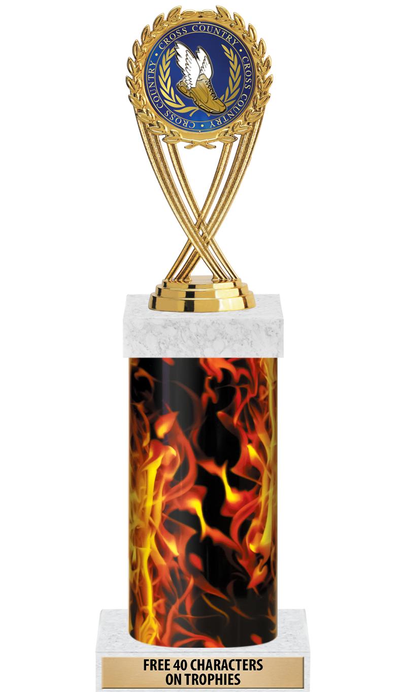 14" INFERNO-GD FIG/SQUARE