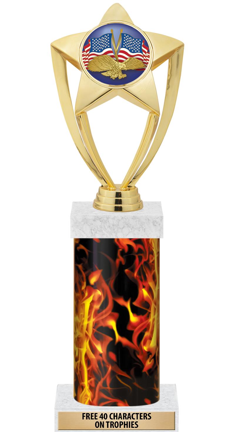 14" INFERNO-GD FIG/SQUARE