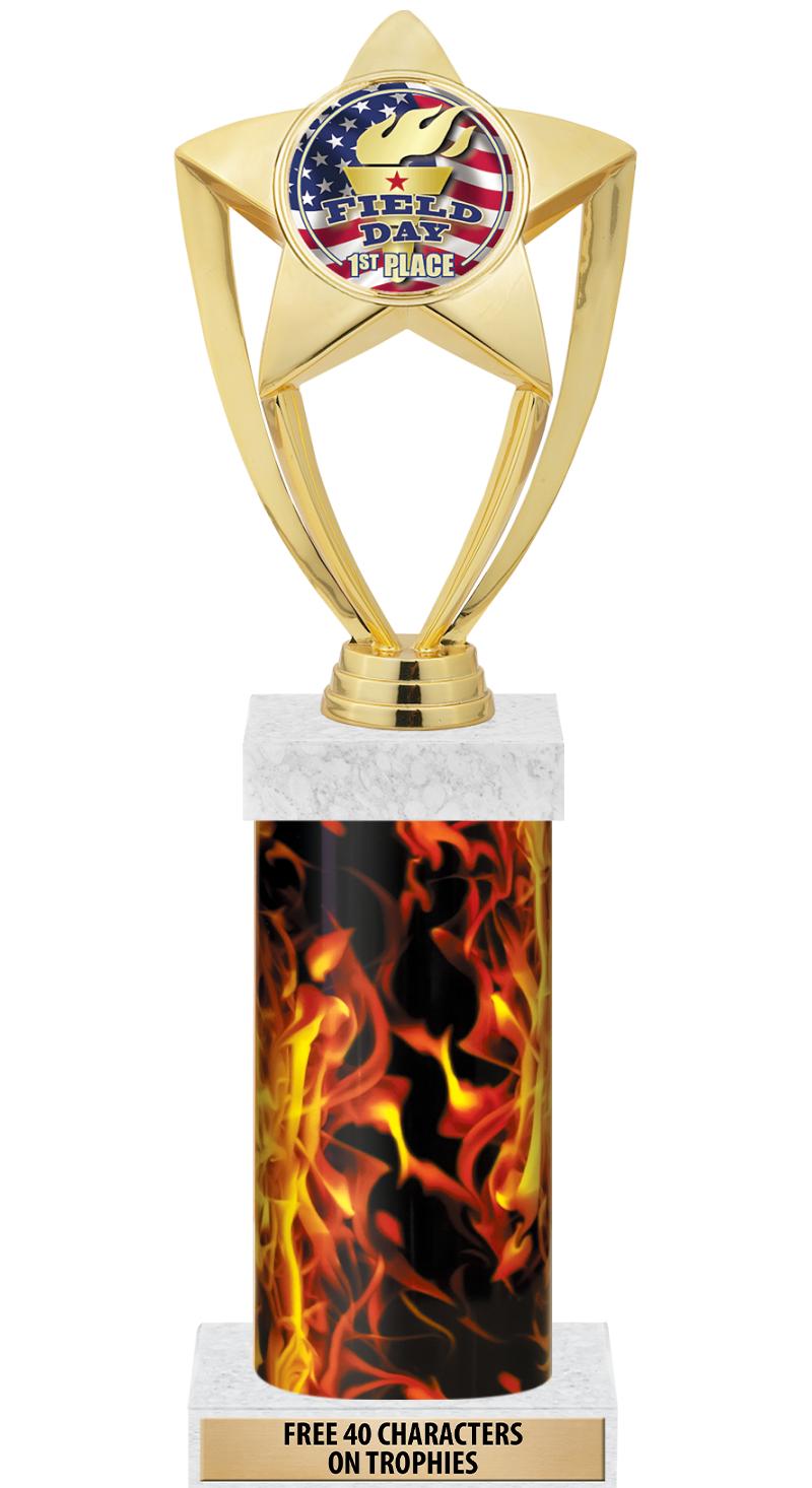 14" INFERNO-GD FIG/SQUARE