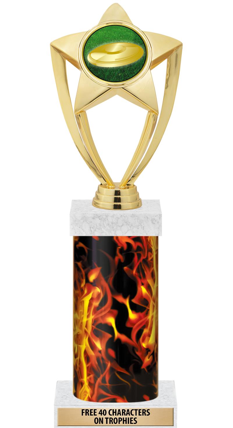 14" INFERNO-GD FIG/SQUARE