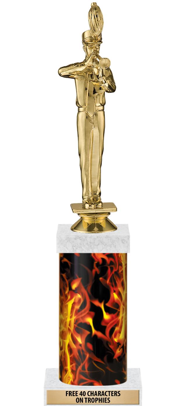 14" INFERNO-GD FIG/SQUARE