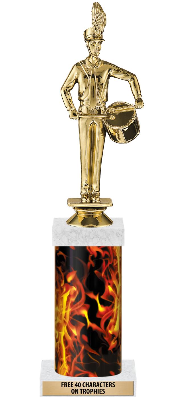 14" INFERNO-GD FIG/SQUARE