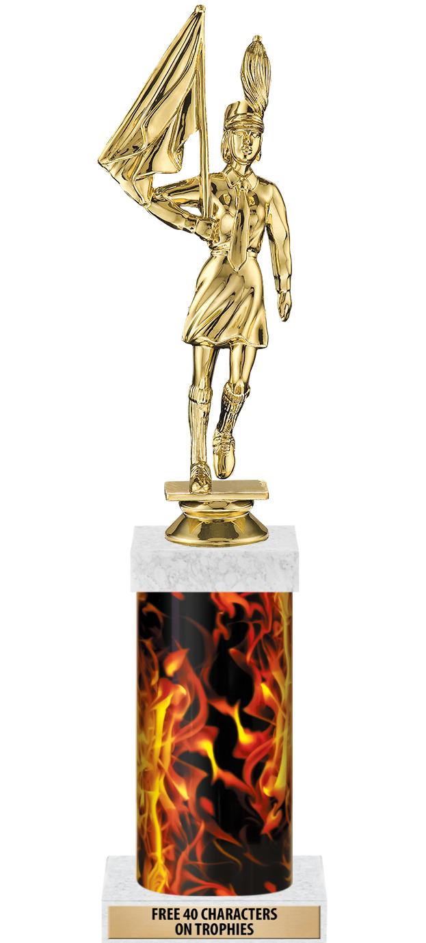 14" INFERNO-GD FIG/SQUARE