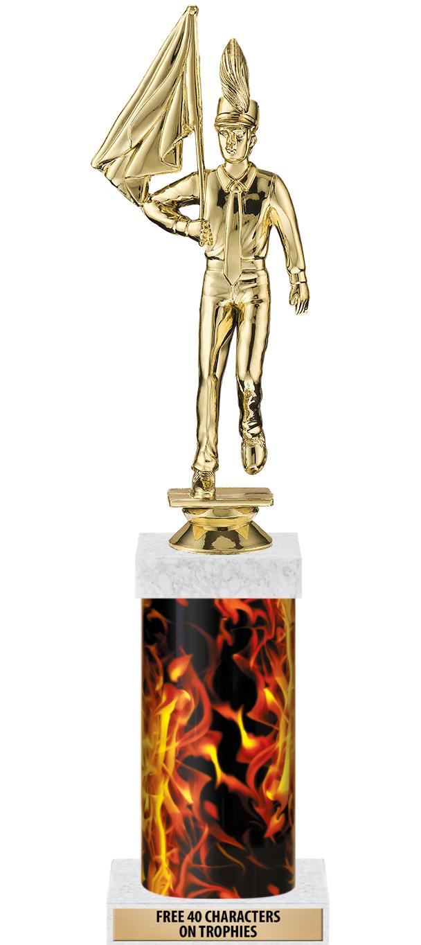 14" INFERNO-GD FIG/SQUARE